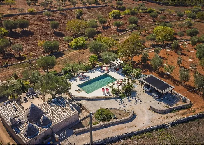 Private Trulli Retreat With Pool Near - Trulli Serena Αλμπερομπέλο